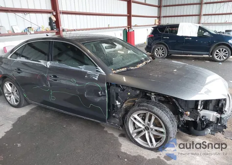2022 Audi A4 Premium Plus 45 Tfsi S Line Quattro S Tronic from USA, damaged, VIN WAUEAAF49NN014960